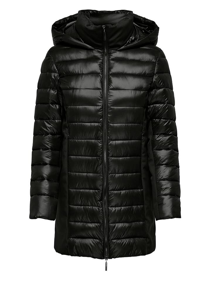 ONLY Płaszcz pikowany w kolorze czarnym rozmiar: M