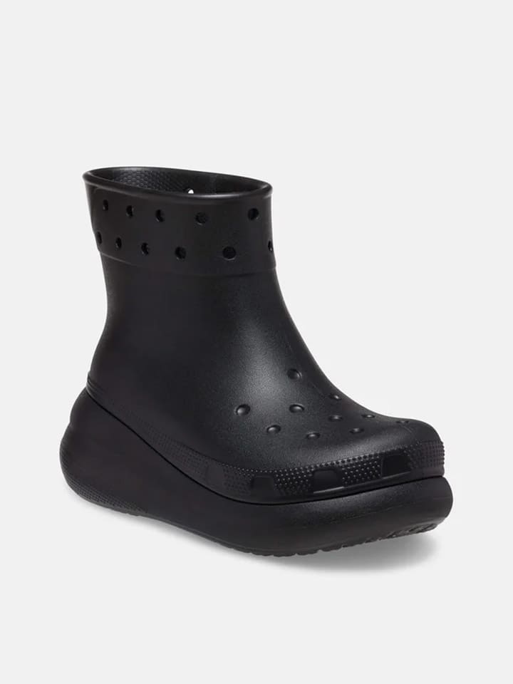 Crocs Kalosze "Classic Crush Rain" w kolorze czarnym rozmiar: 37/38