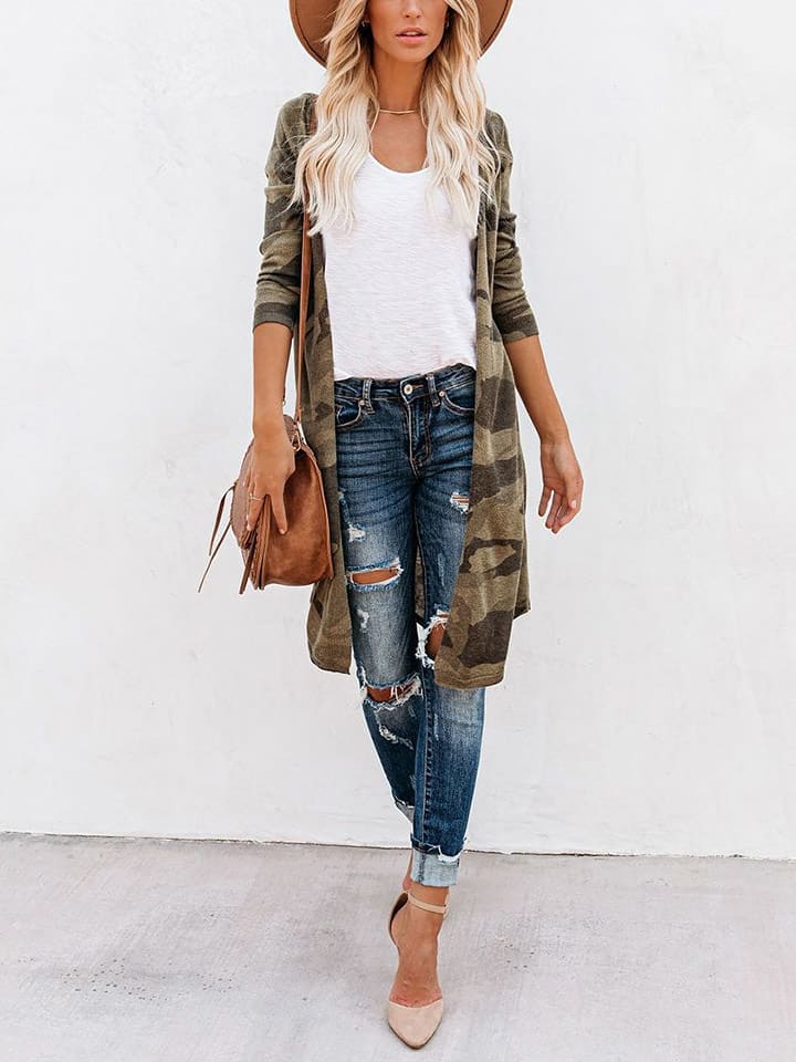 LA Angels Kardigan w kolorze khaki rozmiar: M