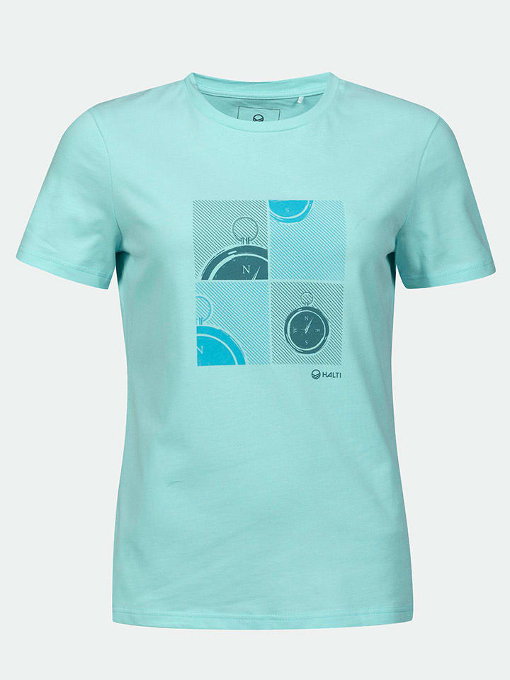 Halti Koszulka "Matka" w kolorze turkusowym rozmiar: 40