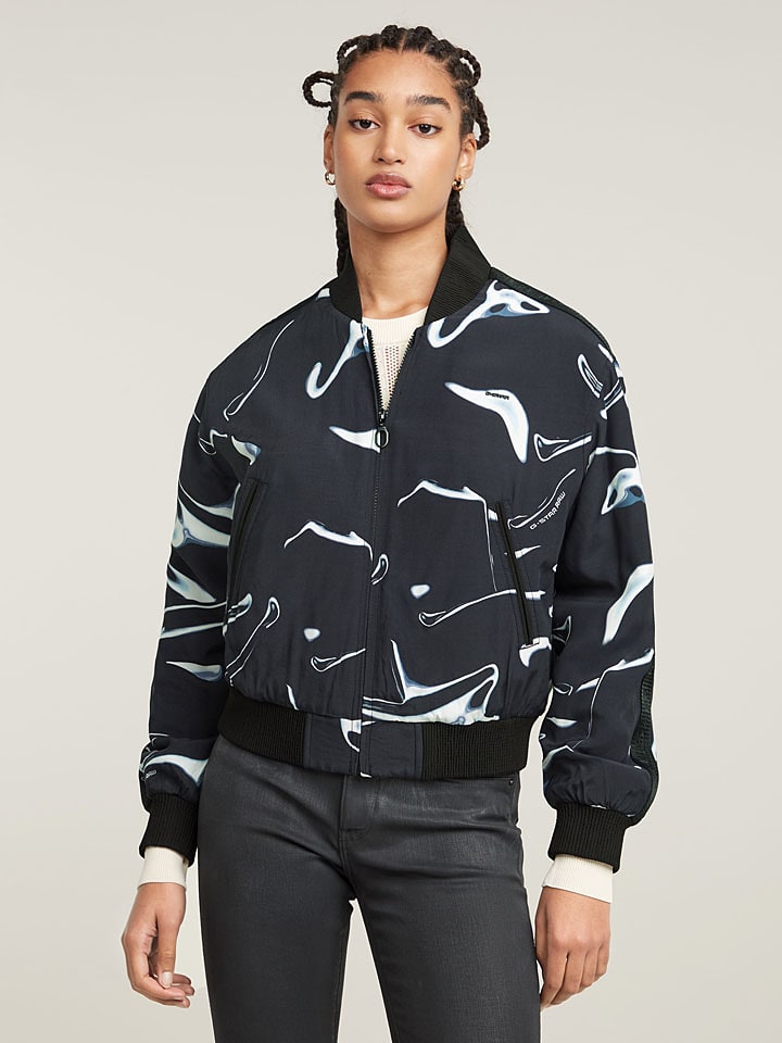 G-Star Kurtka "Holiday" w kolorze czarnym rozmiar: S