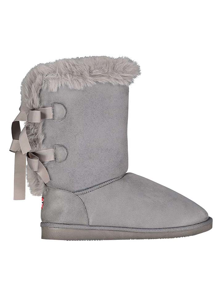 Geographical Norway Kozaki zimowe "Omarie" w kolorze szarym rozmiar: 39