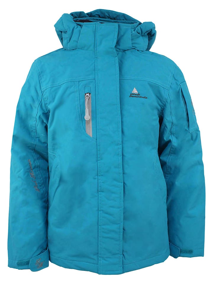 Peak Mountain Parka w kolorze turkusowym rozmiar: 164