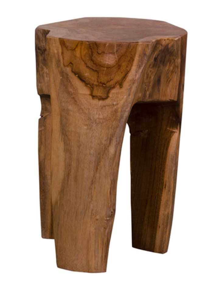 House Nordic Hocker w kolorze brązowym - wys. 40 x Ø 30 cm rozmiar: onesize