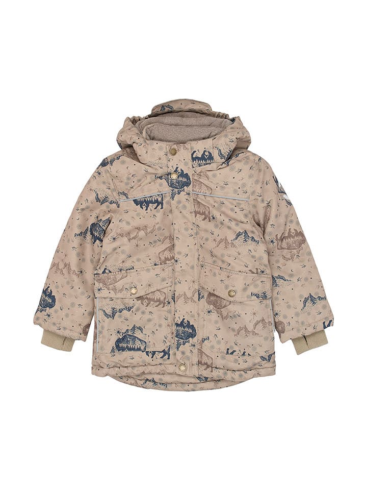 mikk-line Kurtka przejściowa w kolorze beżowym rozmiar: 122