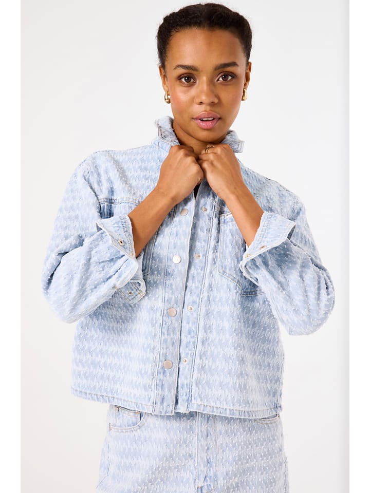 Garcia Kurtka dżinsowa w kolorze błękitnym rozmiar: XL