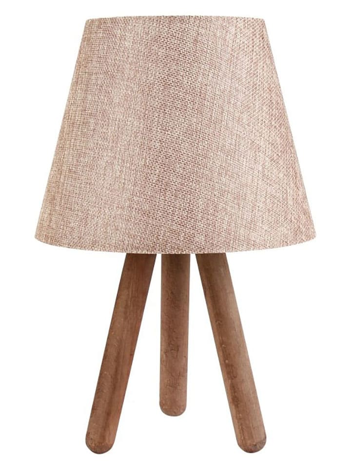 Evila Lampa stołowa w kolorze beżowym rozmiar: onesize