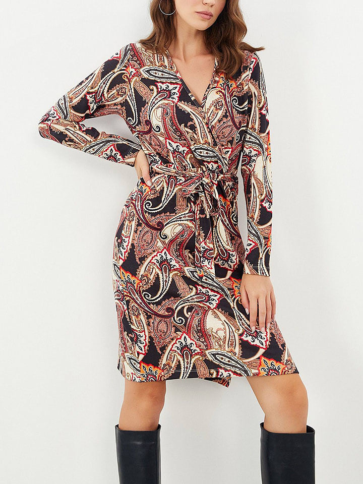 Milan Kiss Sukienka ze wzorem rozmiar: L