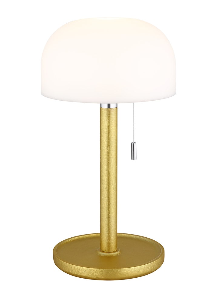 Globo lighting Lampa stołowa LED w kolorze złoto-białym - wys. 28 x Ø 11 cm rozmiar: onesize
