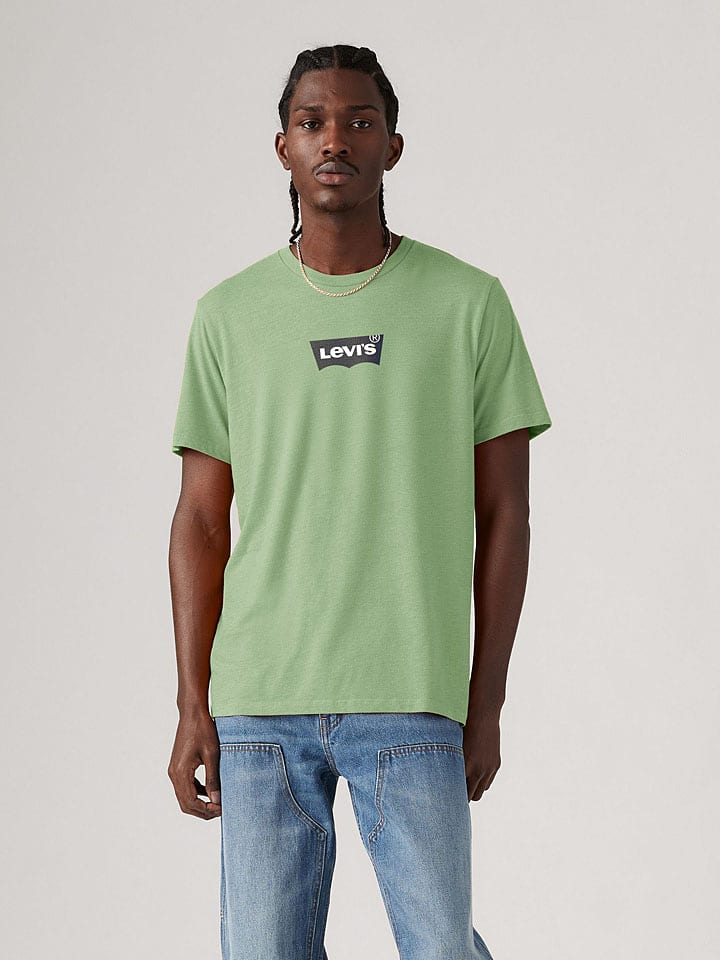 Levi´s Koszulka w kolorze zielonym rozmiar: M