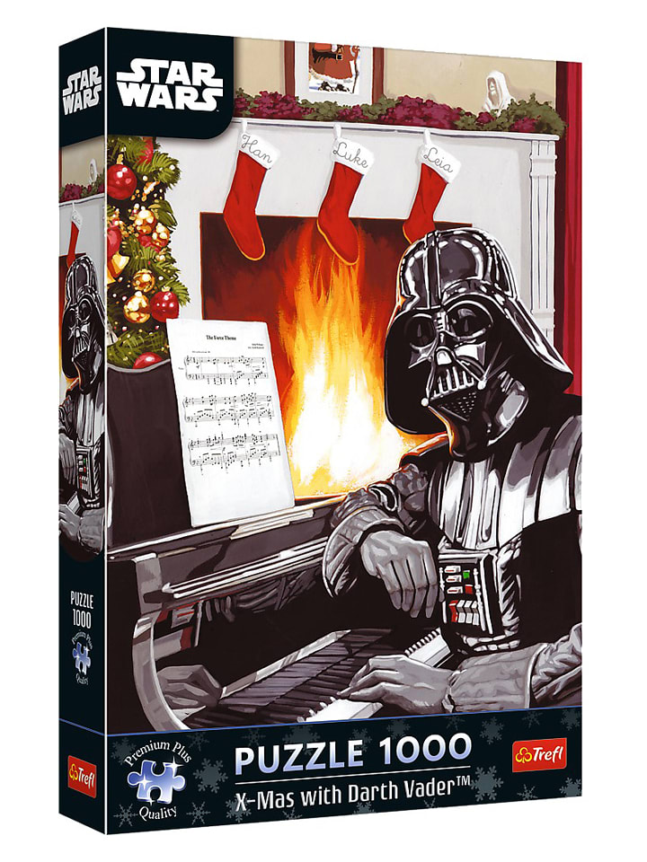 Trefl 1.000-częściowe puzzle "Star Wars - X-mas with Vader" - 12+ rozmiar: onesize