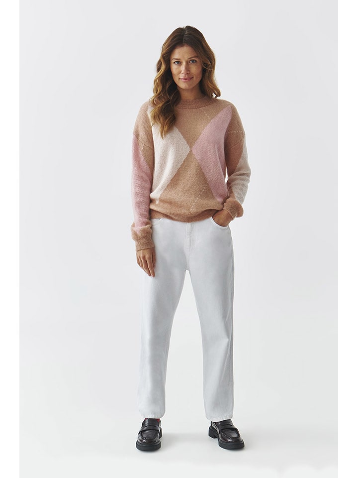 TATUUM Dżinsy - Boyfriend fit - w kolorze białym rozmiar: 44