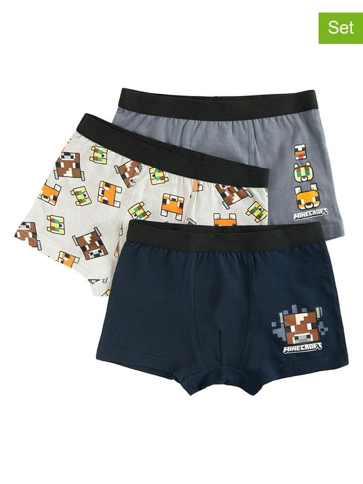 COOL CLUB Bokserki (3 pary) w różnych kolorach rozmiar: 98/104