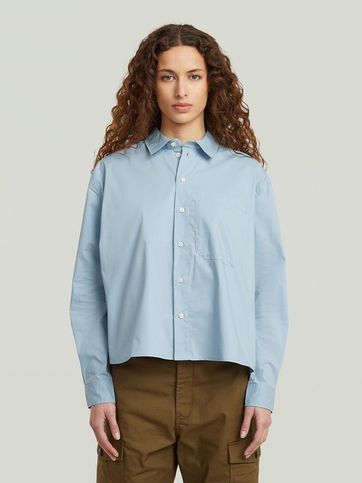 G-Star Bluzka w kolorze błękitnym rozmiar: XL