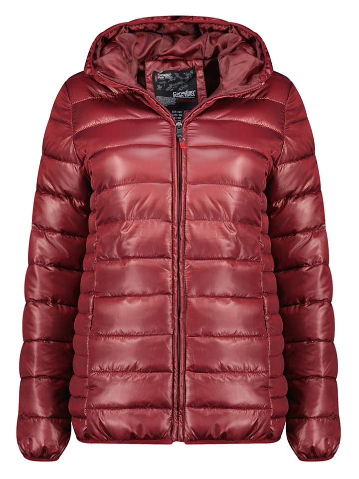 Canadian Peak Kurtka pikowana "Colombiana" w kolorze czerwonym rozmiar: 176