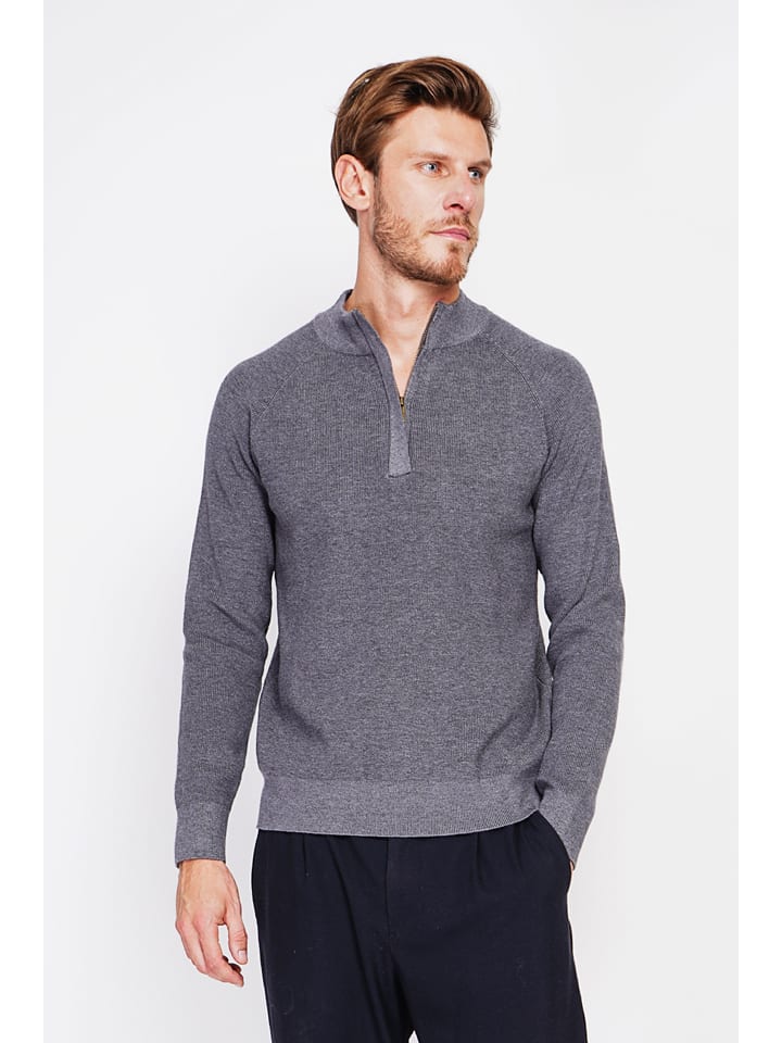 William de Faye Sweter w kolorze szarym rozmiar: 46