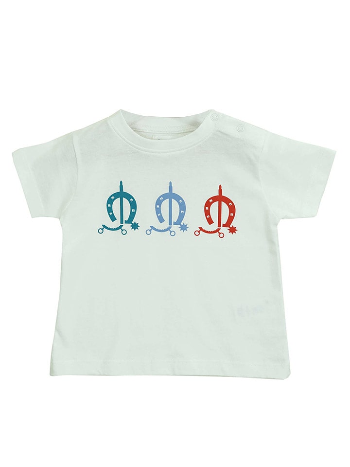 El Caballo Koszulka "Basics" w kolorze białym rozmiar: 68