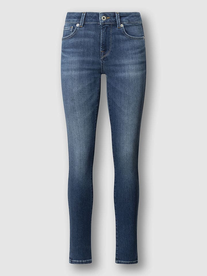 Pepe Jeans Dżinsy - Skinny fit - w kolorze niebieskim rozmiar: W28/L32