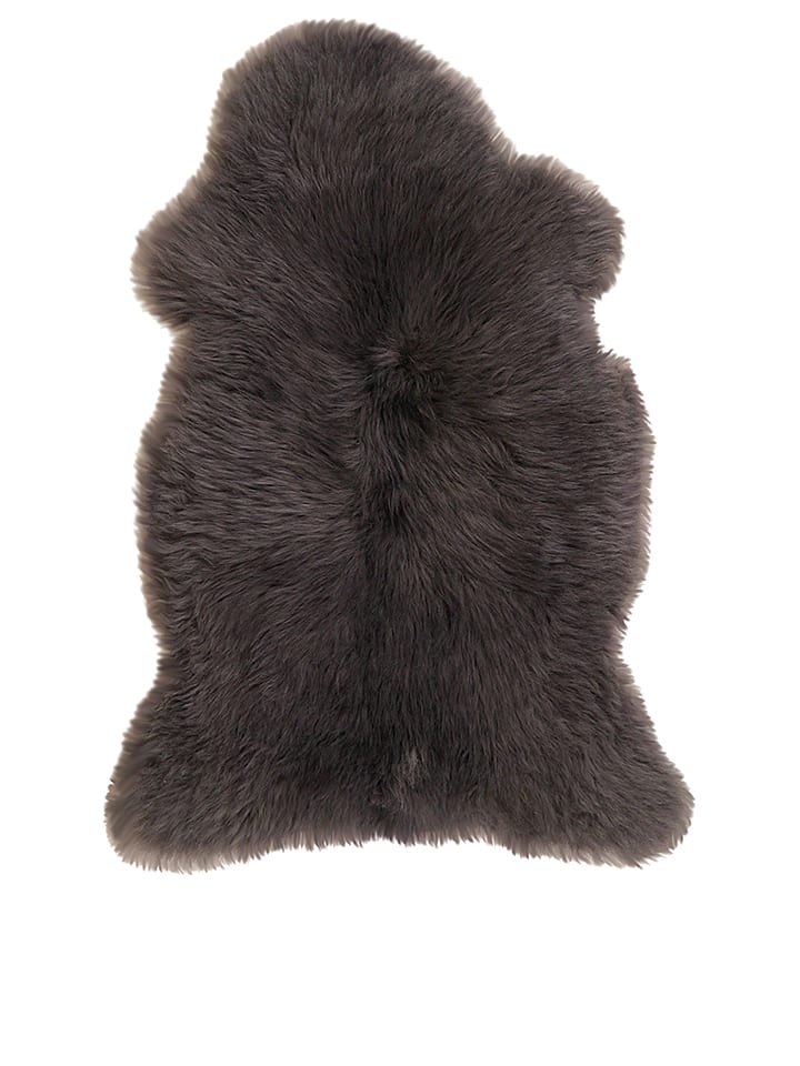 Kaiser Naturfellprodukte Wełniana wyściółka w kolorze antracytowym rozmiar: 90-100 cm