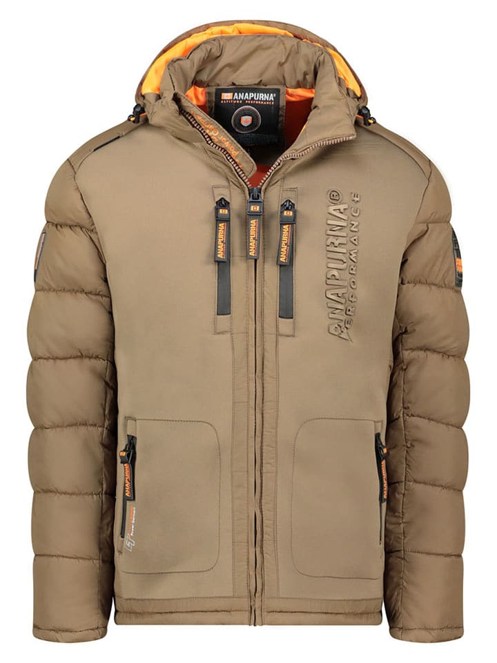 ANAPURNA Kurtka zimowa "Beachana" w kolorze jasnobrązowym rozmiar: M
