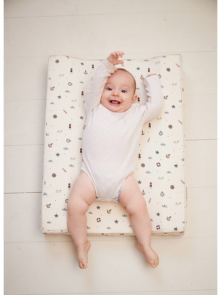 Filibabba Mata "Little Sailor" w kolorze białym do przewijania - 64 x 49 x 10 cm rozmiar: onesize