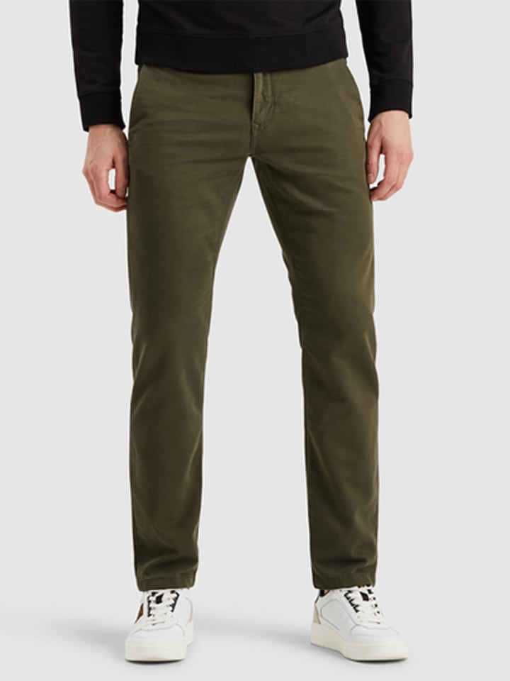 PME Legend Dżinsy - Tapered fit - w kolorze khaki rozmiar: W33/L32