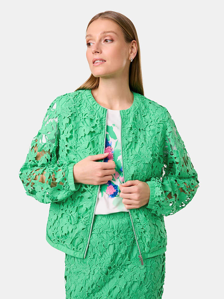 Gerry Weber Kurtka przejściowa w kolorze zielonym rozmiar: 40