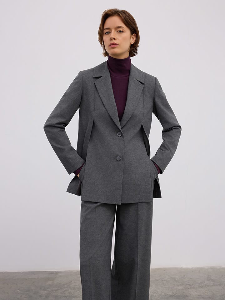 BGN Blezer w kolorze antracytowym rozmiar: 40