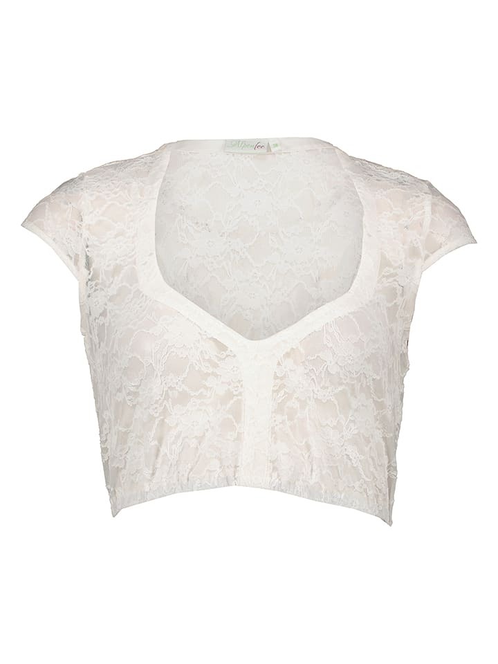 Alpenfee Bluzka "Susi" w kolorze kremowym rozmiar: 34