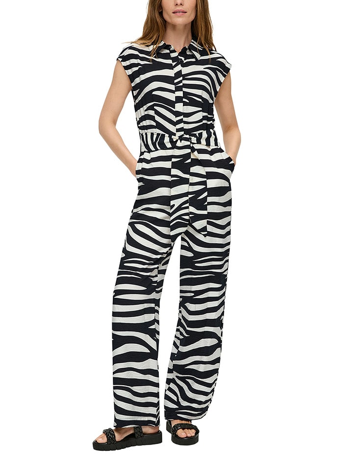 s.Oliver Kombinezon w kolorze czarnym rozmiar: 34