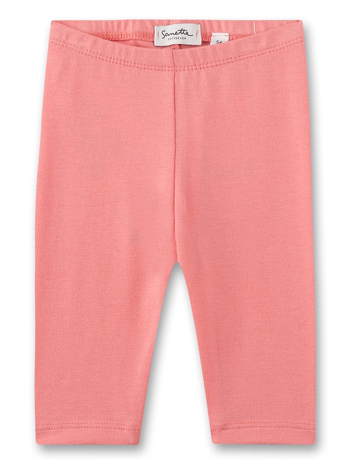 Sanetta Kidswear Legginsy w kolorze jasnoróżowym rozmiar: 80