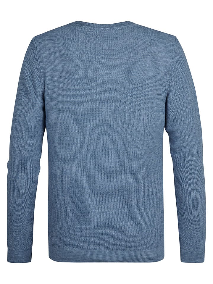 Petrol Industries Sweter "Lincoln" w kolorze błękitnym rozmiar: XL