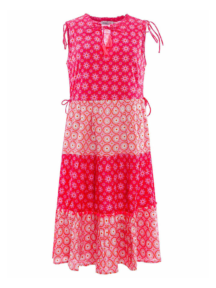 Zwillingsherz Sukienka "Hailey" w kolorze różowym rozmiar: S/M