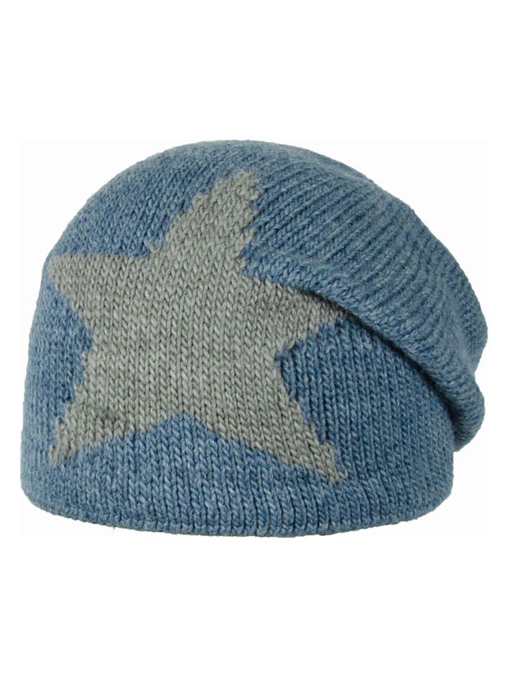 Döll Czapka beanie w kolorze niebieskim rozmiar: 53 cm