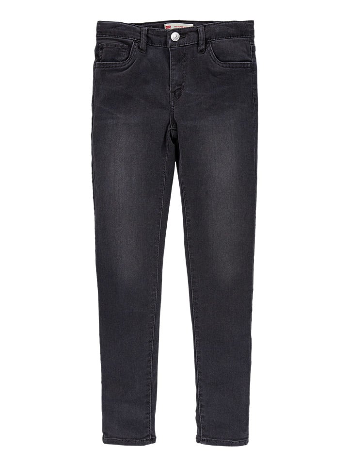 Levi's Kids Dżinsy - Skinny fit - w kolorze czarnym rozmiar: 164