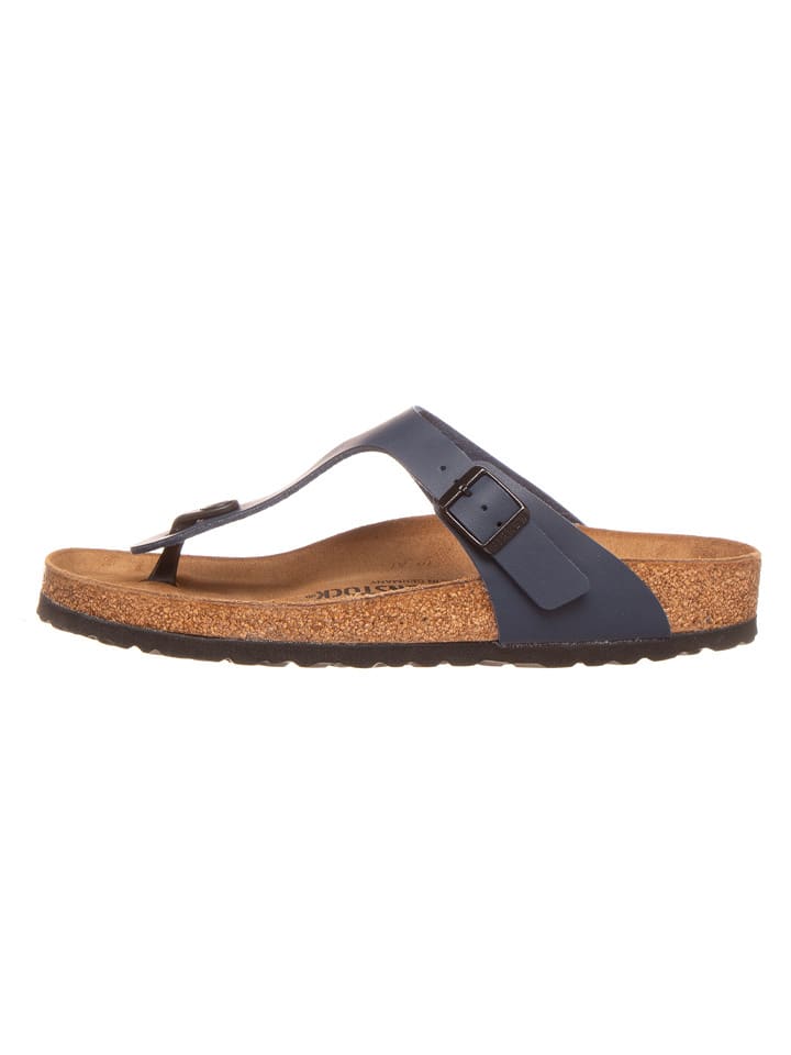 Birkenstock Japonki "Gizeh" w kolorze granatowym rozmiar: 35