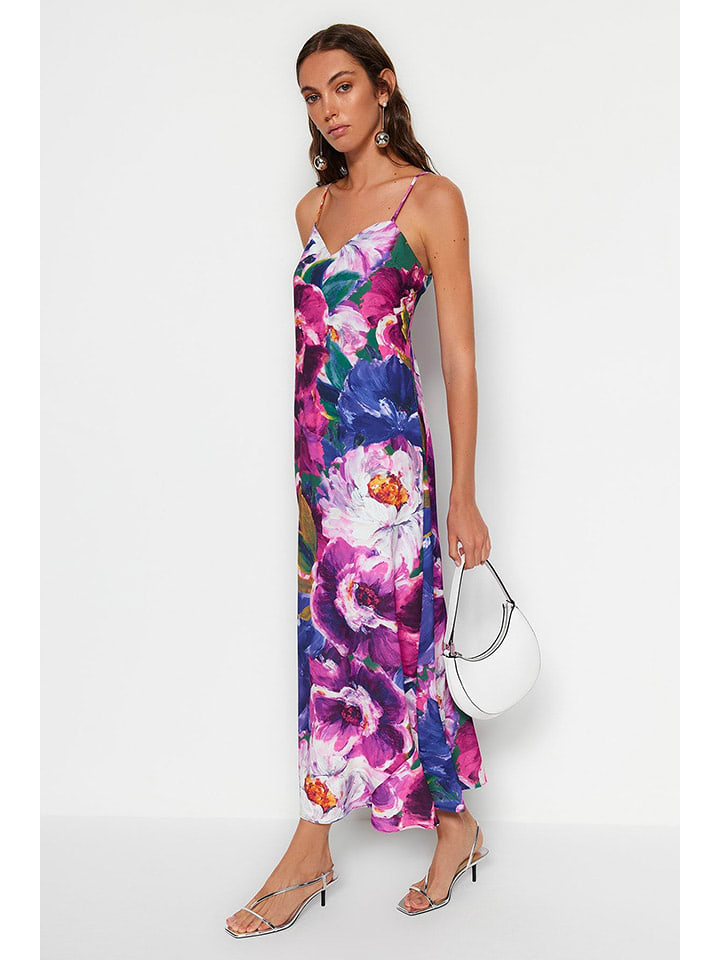 trendyol Sukienka w kolorze niebiesko-fioletowym rozmiar: 34