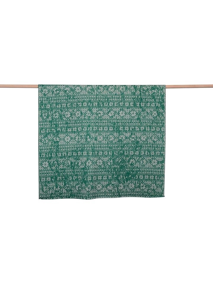 David Fussenegger Koc flanelowy "Luca" w kolorze zielonym rozmiar: 200x140 cm