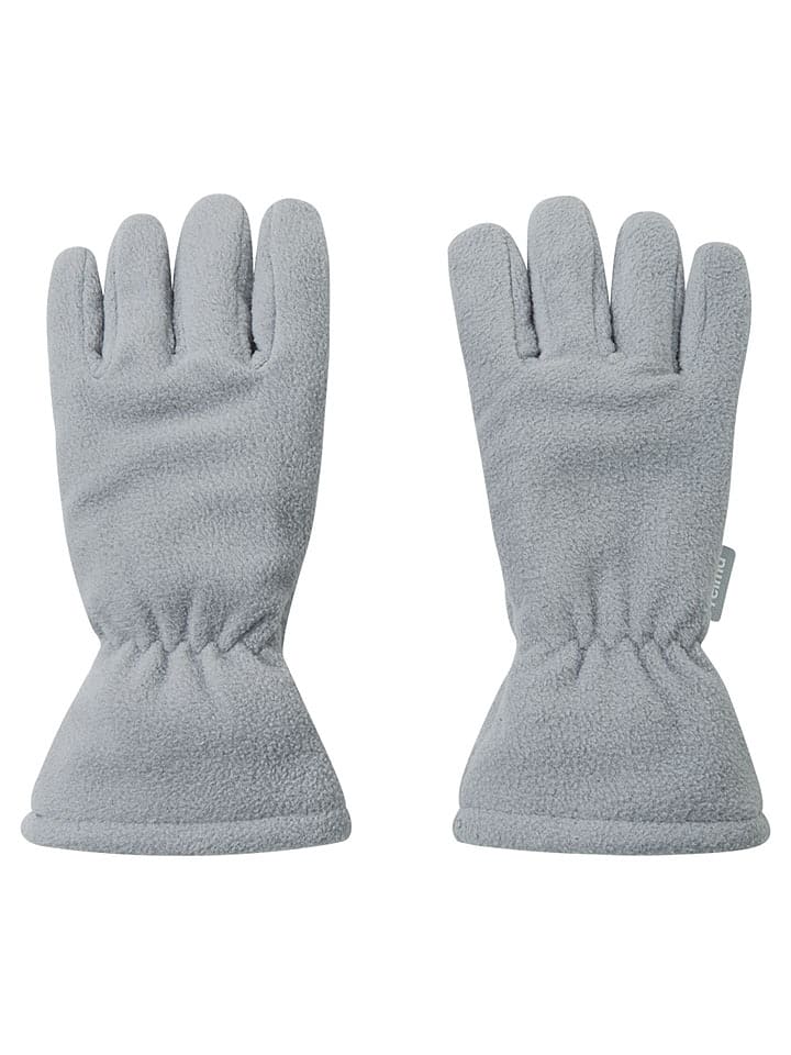 Reima Rękawiczki polarowe "Varmin" w kolorze szarym rozmiar: 3/4