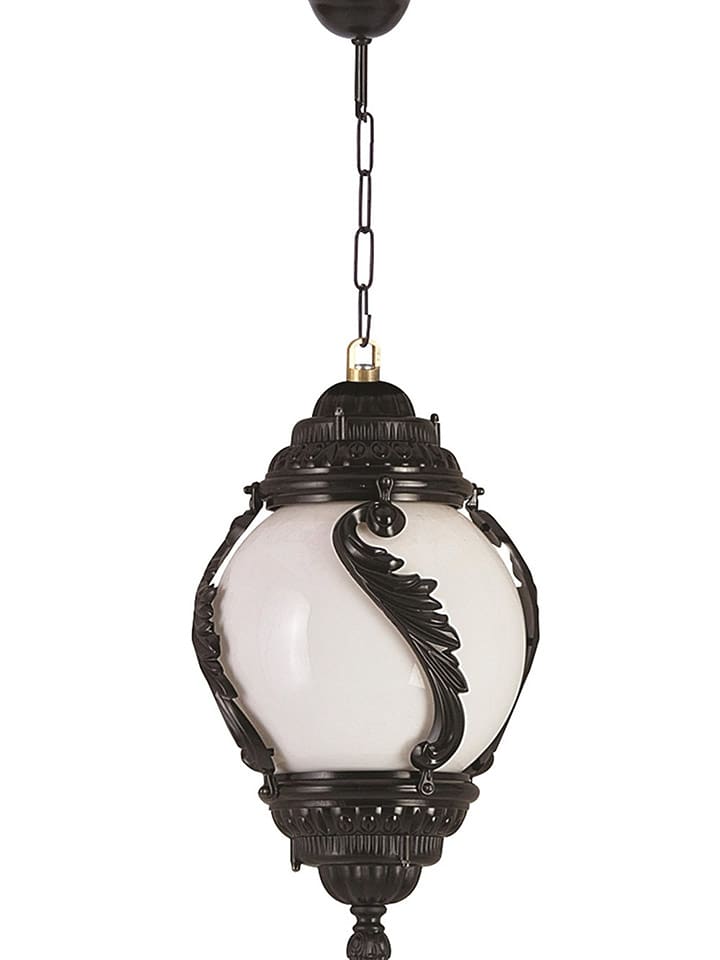 FLORIANE GARDEN Lampa zewnętrzna w kolorze biało-czarnym - 85 x Ø 30 cm rozmiar: onesize