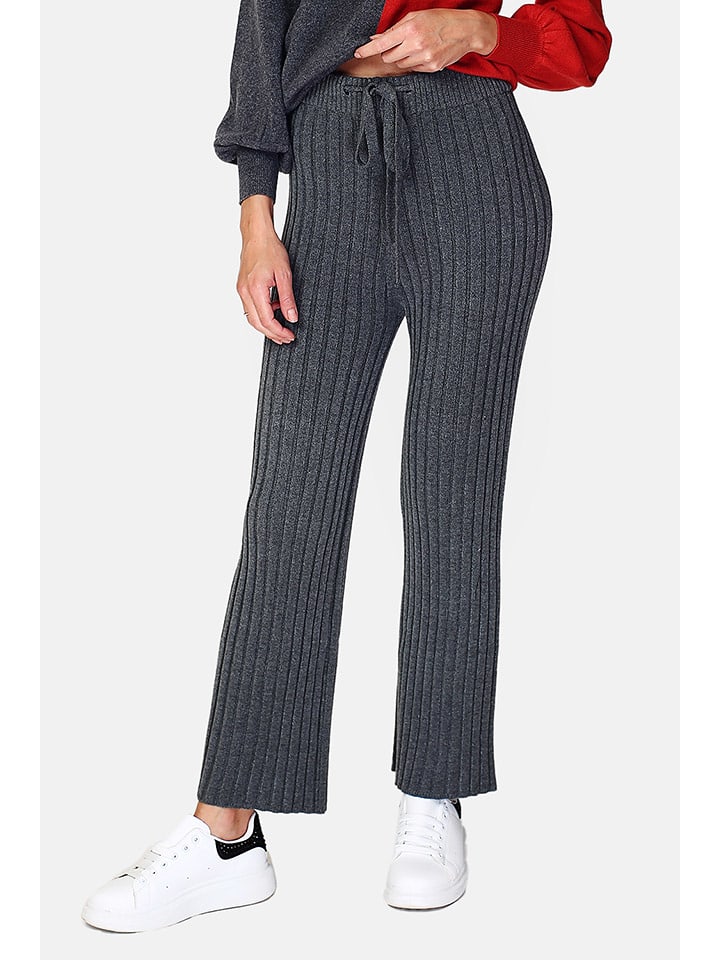 ASSUILI Spodnie w kolorze szarym rozmiar: 42