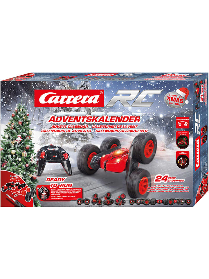 Revell Kalendarz adwentowy "X-Mas Turnator" w kolorze czerwonym - 12+ rozmiar: onesize