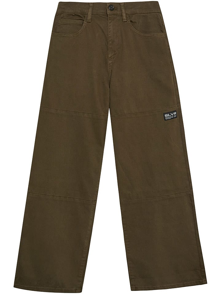 s.Oliver Spodnie chino w kolorze brązowym rozmiar: 158