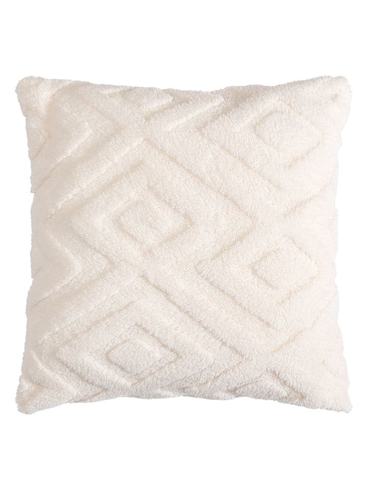 Magma Heimtex Poszewka "Paco" w kolorze kremowym na poduszkę - 45 x 45 cm rozmiar: onesize