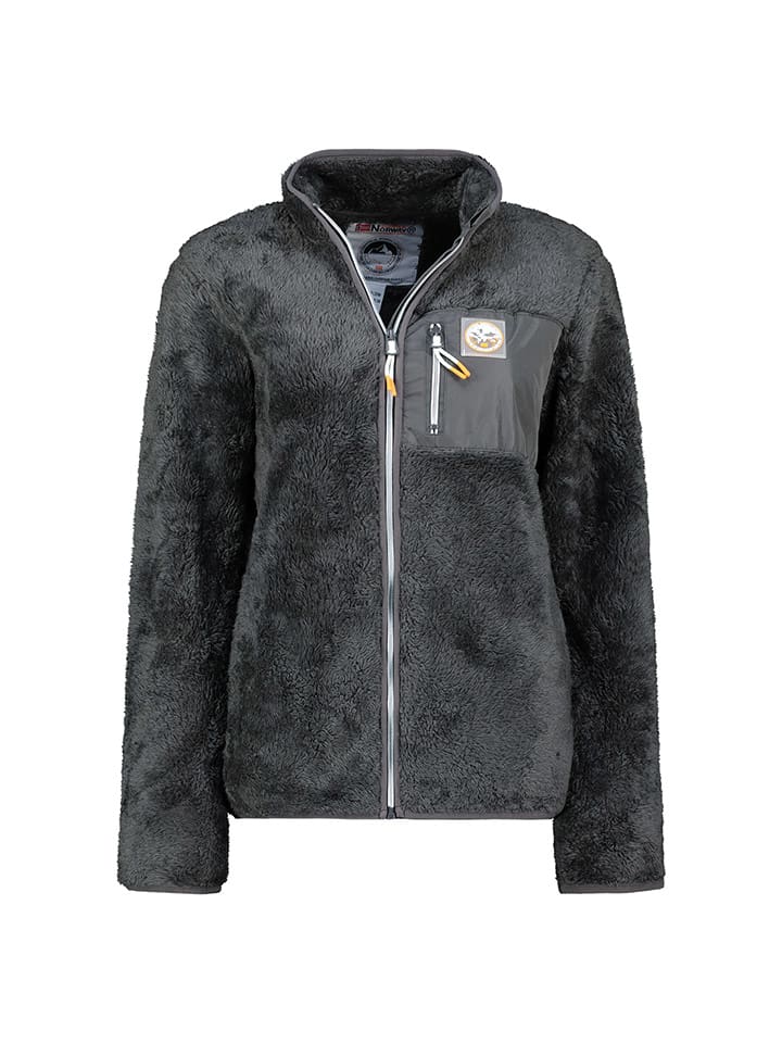 Geographical Norway Kurtka polarowa "Precious" w kolorze antracytowym rozmiar: 128
