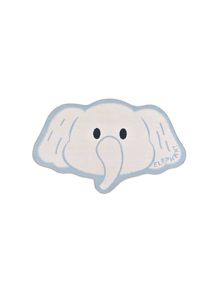 Atticgo Dywan "Candy" w kolorze biało-błękitnym rozmiar: 75x120 cm