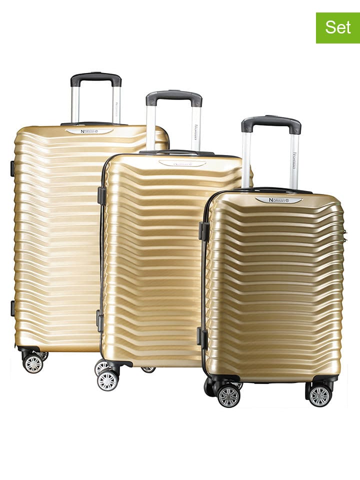 Geographical Norway 3-częściowy zestaw "Sopearl" w kolorze złotym rozmiar: onesize