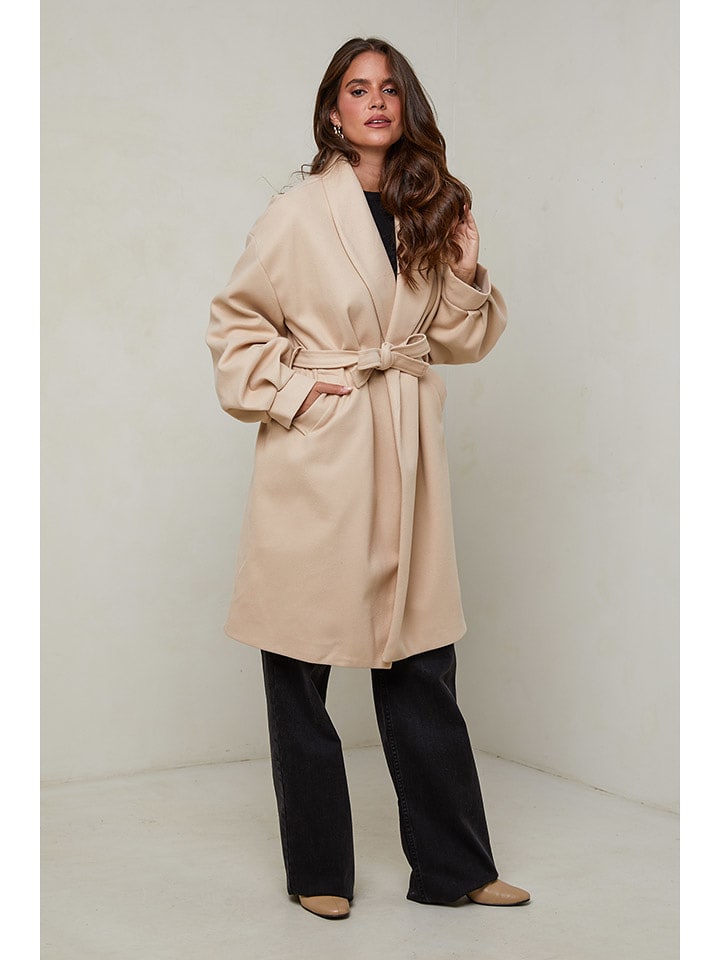 L'armoire de Suzette Płaszcz przejściowy w kolorze beżowym rozmiar: 40