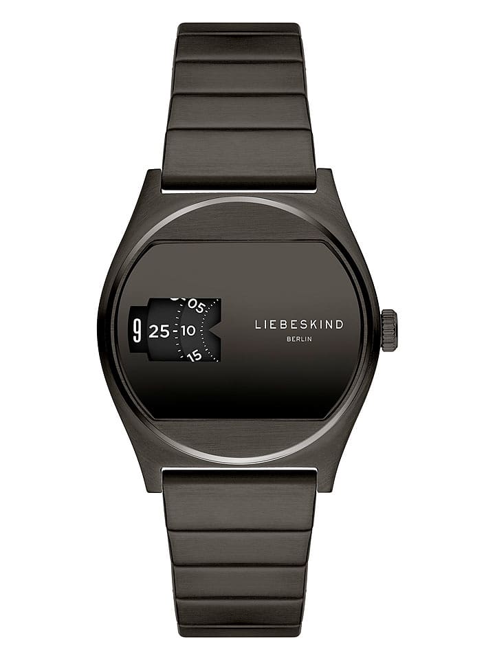 Liebeskind Zegarek kwarcowy w kolorze antracytowym rozmiar: onesize
