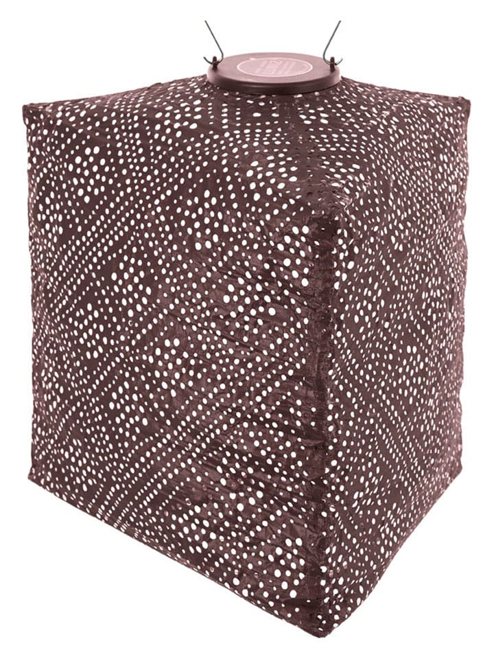 Lumiz Lampion solarny LED w kolorze jasnobrązowym - wys. 30 x Ø 28 cm rozmiar: onesize